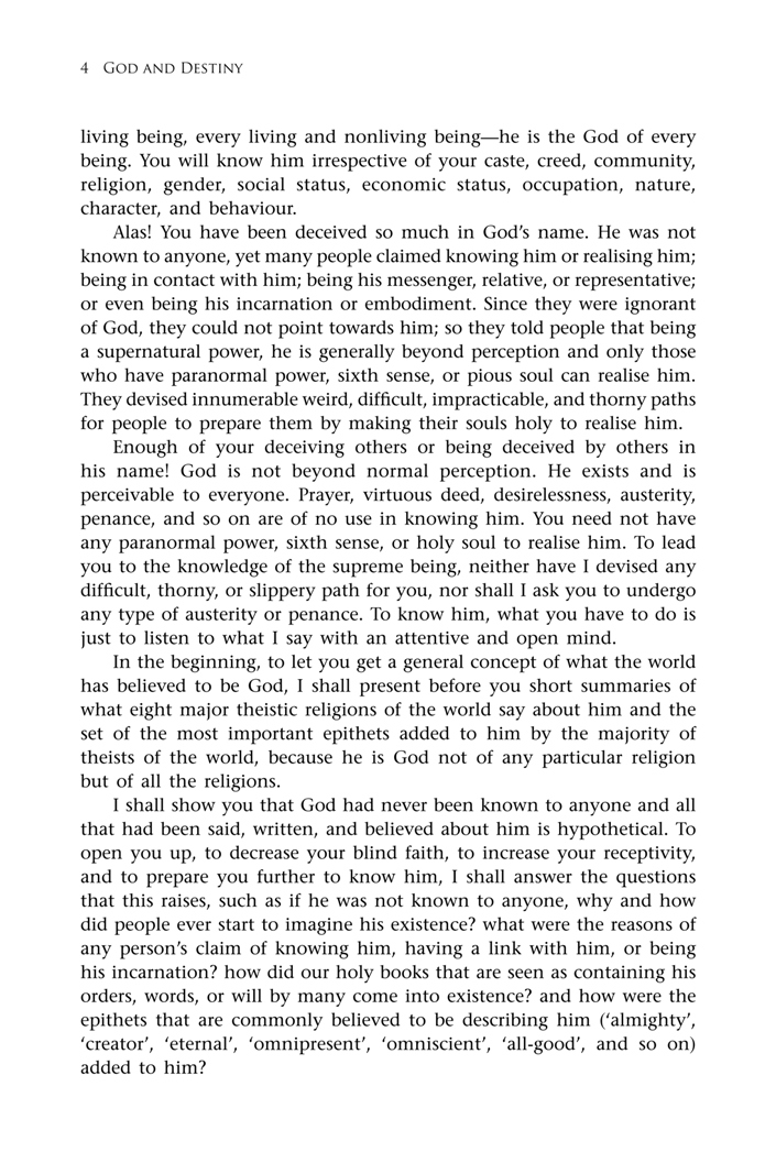 second page < first chapter < God and Destiny