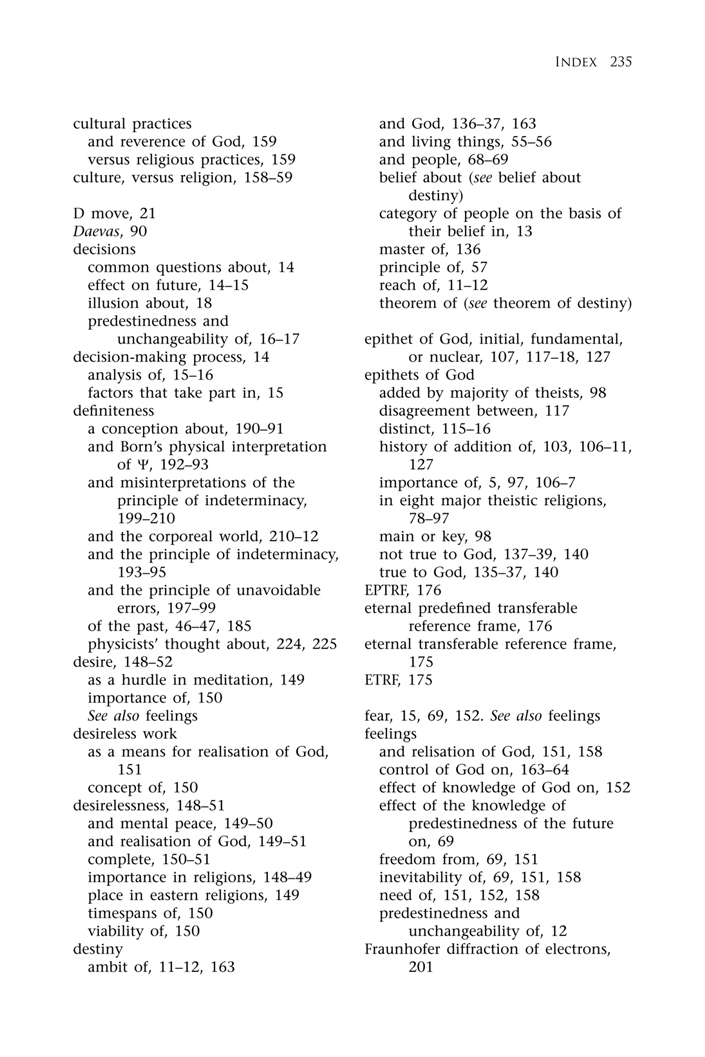 second page < index < God and Destiny