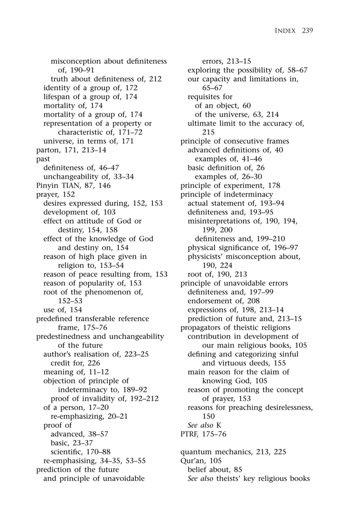 sixth page < index < God and Destiny