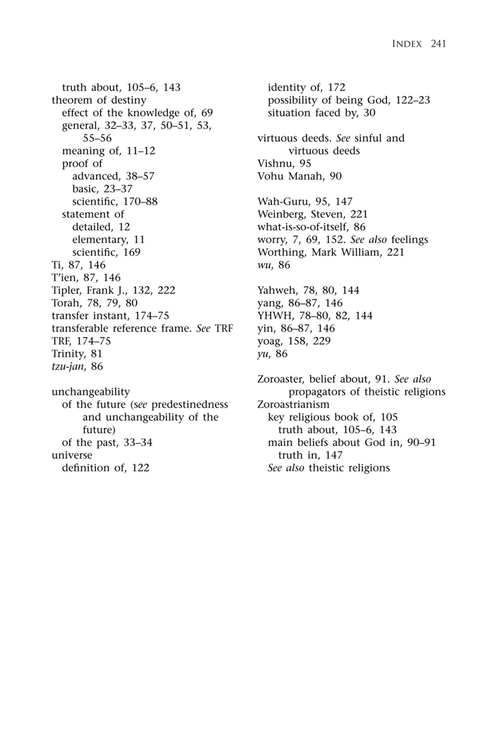 eighth page < index < God and Destiny